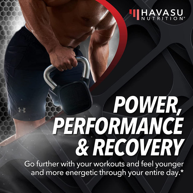 HAVASU NUTRITION L Arginine and Horny Goat Weed Bundle for Powerful Male Enhancing Supplement for Performance & Endurance Due to Increased Vascular Support