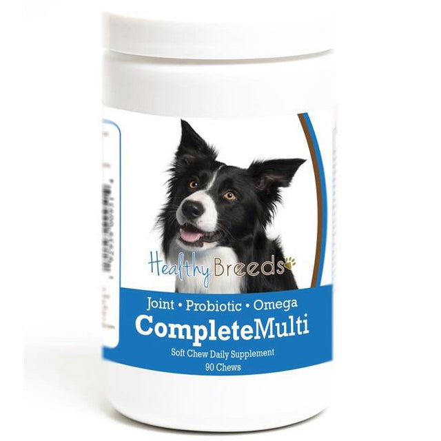 Healthy Breeds 192959009514 Border Collie All in One Multivitamin Soft Chew - 90 Count
