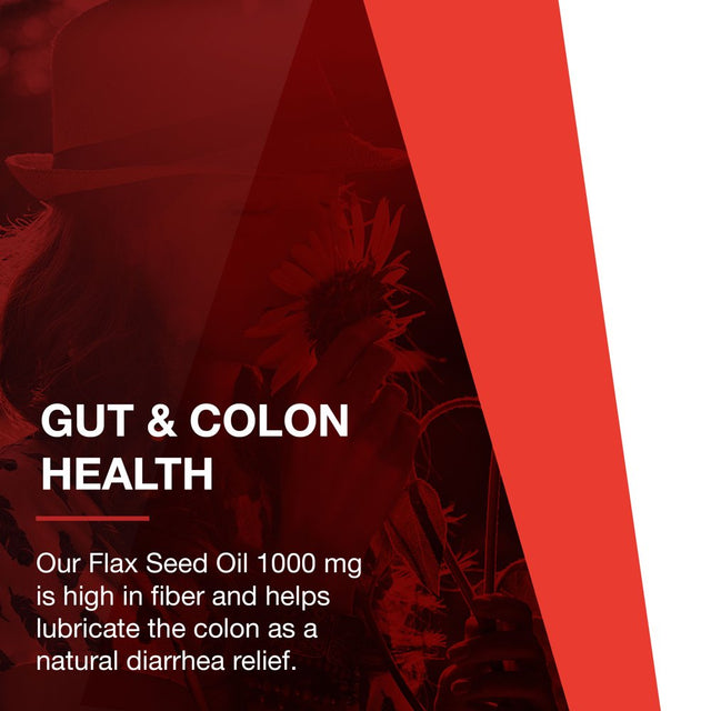 Protocol for Life Balance - Flax Seed Oil 1000 Mg - Made with Organic Flax Oil to Support Cardiovascular Heart Health, Appetite Suppressant, Constipation Relief, and Improve Gut Health - 120 Softgels