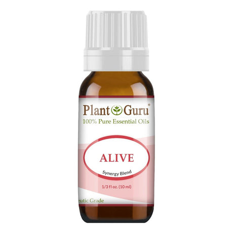 Alive Essential Oil Blend 10 Ml 100% Pure, Undiluted, Therapeutic Grade.