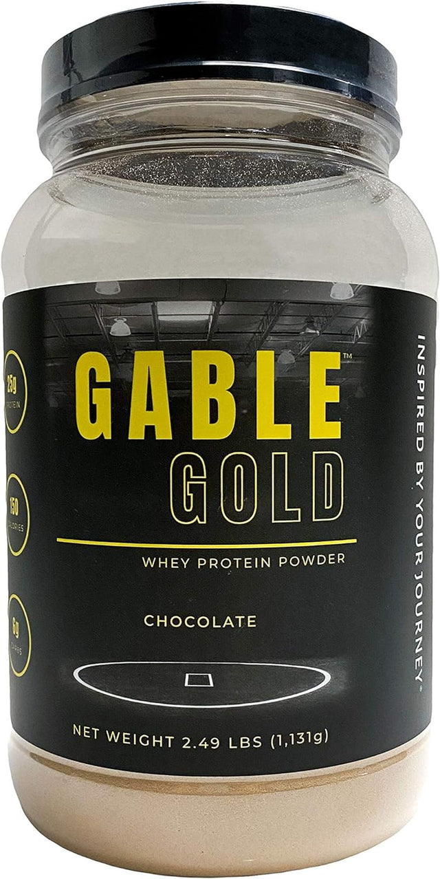 Gable Gold Chocolate Whey Protein Powder