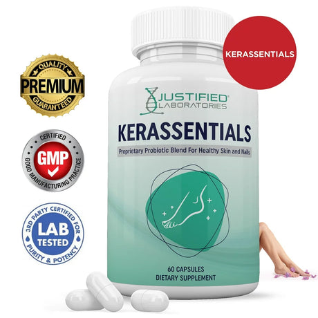 Kerassentials 1.5 Billion CFU Probiotic Nail Support 60 Capsules