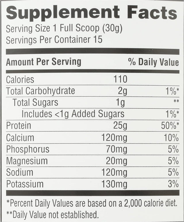 365 by Whole Foods Market, Vanilla Whey Protein Isolate, 15.9 Ounce