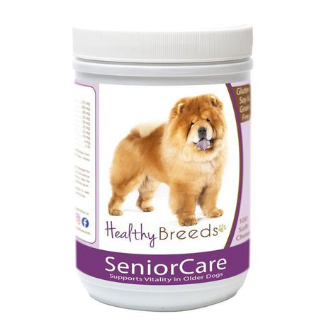 Healthy Breeds 840235164418 Chow Chow Senior Dog Care Soft Chews