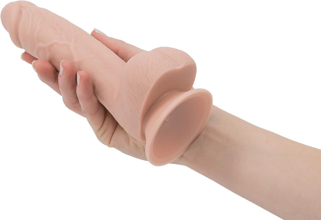 Addiction Dildos-E31772 Beige 19 Cm
