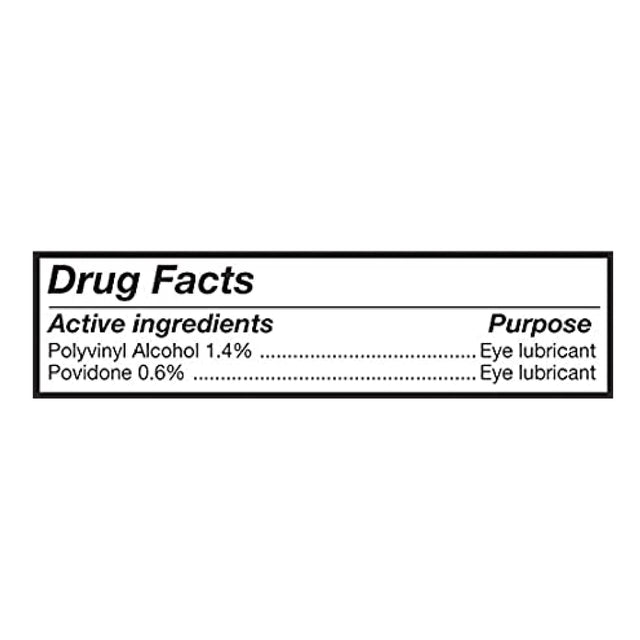 Refresh Classic Lubricant Moisturizing Eye Drops, Preservative Free, 0.01 Oz, 50 Ct, 5 Pack