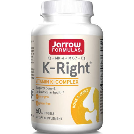 Jarrow Formulas, Inc. K-Right Vitamin K Complex 60 Sgels