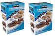 Kirkland Signature Variety Protein Bars 20 Count, 21G of Protein, 4G of Carbs and 1G of Sugar, Chocolate Brownie and Chocolate Chip Cookie Dough, 2 Boxes