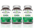 Amazing Formulas Pharma GABA - 750 Mg, 100 Veggie Capsules - Pack of 3