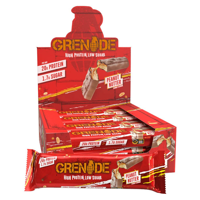 GRENADE CARB Killa BAR Peanut Nutter 12X60Gm