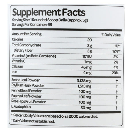 Health plus - Super Colon Cleanse - 12 Oz