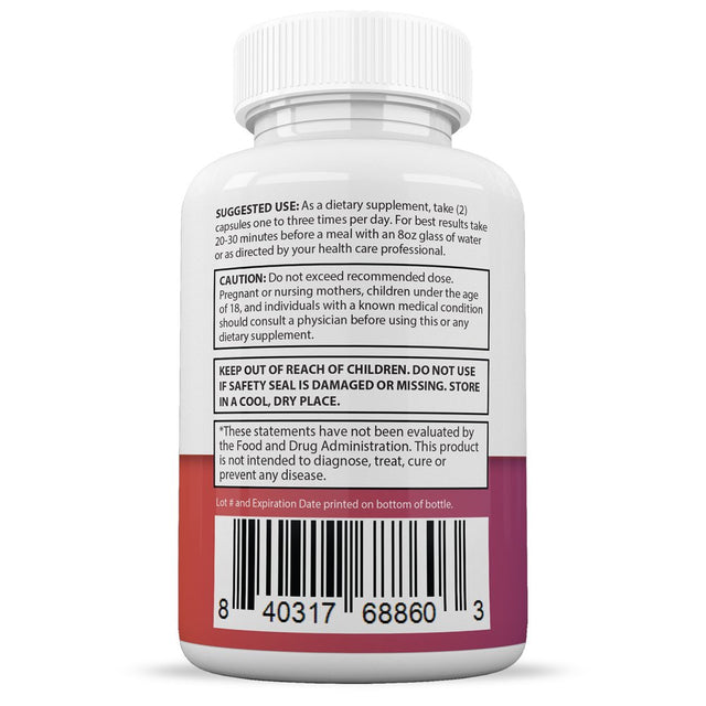 Keto Max ACV Pills 1275Mg Dietary Supplement 60 Capsules