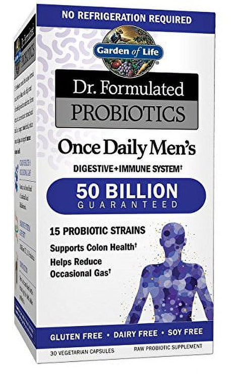 Garden of Life, Dr. Formulated Once Daily Men 30 Vegcaps