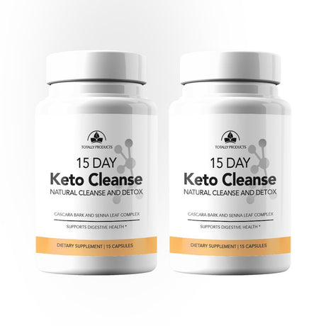 Keto Cleanse and Detox 15 Day Capsule (2 Bottles)