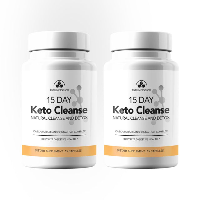Keto Cleanse and Detox 15 Day Capsule (2 Bottles)