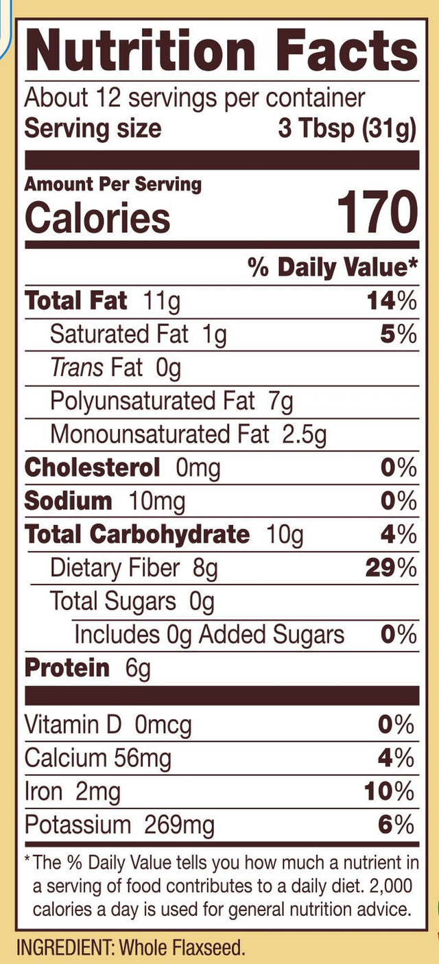 Bob'S Red Mill Premium Whole Flaxseed 13 Oz (Pack of 2)