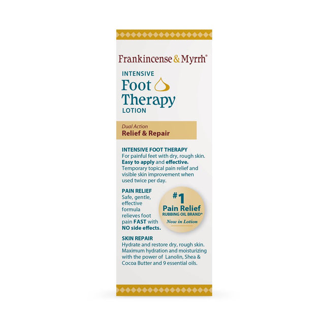 Frankincense & Myrrh Intensive Foot Therapy Lotion