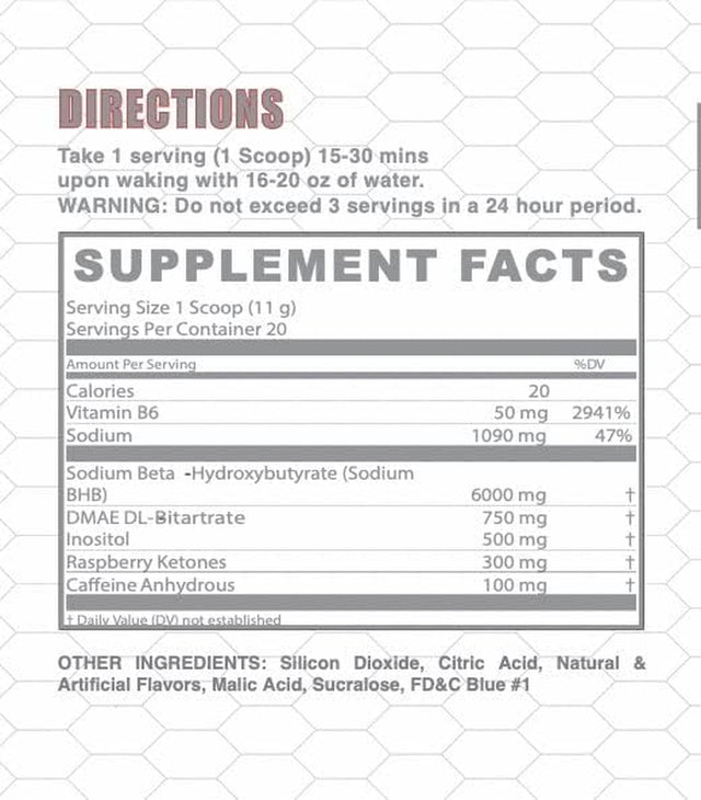 Keto Boost Energy Focus Enhancing Ketone Performance Athletic Electrolyte Formula Powder, No Sugar - Fast Acting, Healthy Lifestyle - Vegan Friendly (American Popsicle)