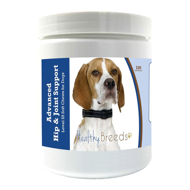Healthy Breeds English Pointer Advanced Hip & Joint Support Level III Soft Chews for Dogs 120 Count
