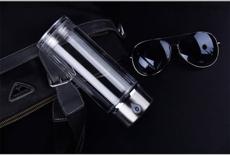 High Concentration Hydrogen-Rich Water Cup SPE Ion Membrane Alkaline Water Purifier Micro-Electrolyzed Water Glass 420Ml