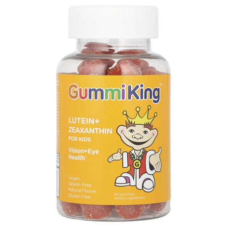 Gummiking Lutein + Zeaxanthin Gummies for Kids, Mango, 60 Gummies