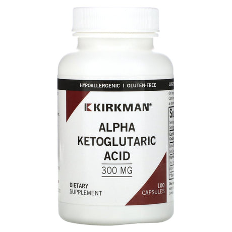 Kirkman Labs Alpha Ketoglutaric Acid, 300 Mg, 100 Capsules