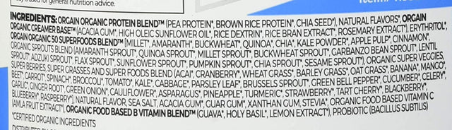 Orgain Organic Protein & Super Foods, 2.70 Lb