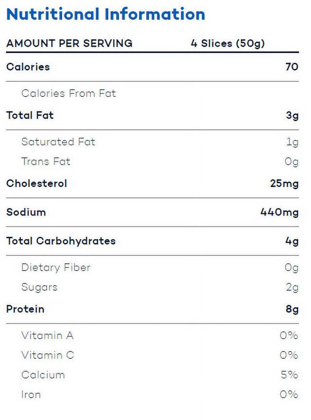 Land O' Frost Premium Honey Smoked Turkey Breast, Deli Sliced, 1 Lb, 4 Slice Serving, 8G Protein, Resealable Plastic Pouch
