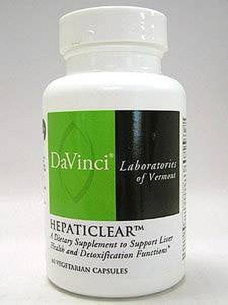 Hepaticlear, 60 Capsules, Davinci Laboratories of Vermont