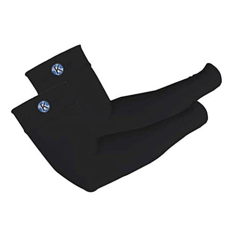 Kinship Comfort Brands Arm Compression Sleeves for Men & Women | Arm Brace Support Sleeve Provides Pain Relief for Lymphedema, Neuropathy, Arthritis, Bursitis, Tendonitis, Tennis Elbow | 1 Pair
