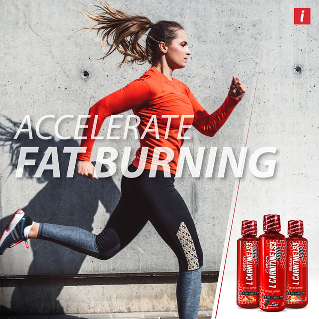 Isatori L-Carnitine LS3 Concentrated Liquid Metabolic Enhancer and Energy Booster - Health and Fitness - Keto Friendly - Stimulant Free - Pink Lemonade 1500Mg (32 Servings)