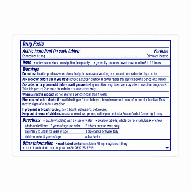 Ex-Lax Maximum Strength Stimulant Laxative Constipation Relief Pills for Occasional Constipation - 24 Count