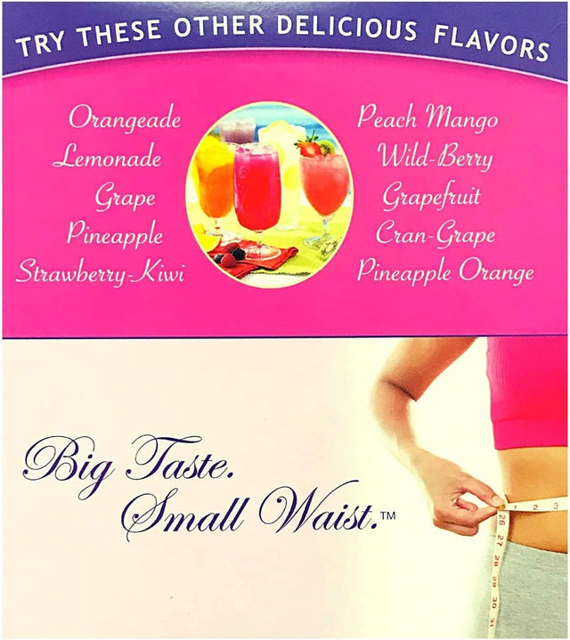 Healthwise - Wild Berry Fruit Drink - for Weight Loss - Hunger Suppressant - 1 Gram of Carbohydrate - 70 Calories - 15 Grams of Protein - (7 Packets 0.69 OZ Packets Net 4.83 OZ) - by Fit Wise