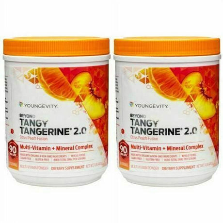 BTT 2.0 Citrus Peach Fusion 480 G Canister (Twin Pack) by Youngevity
