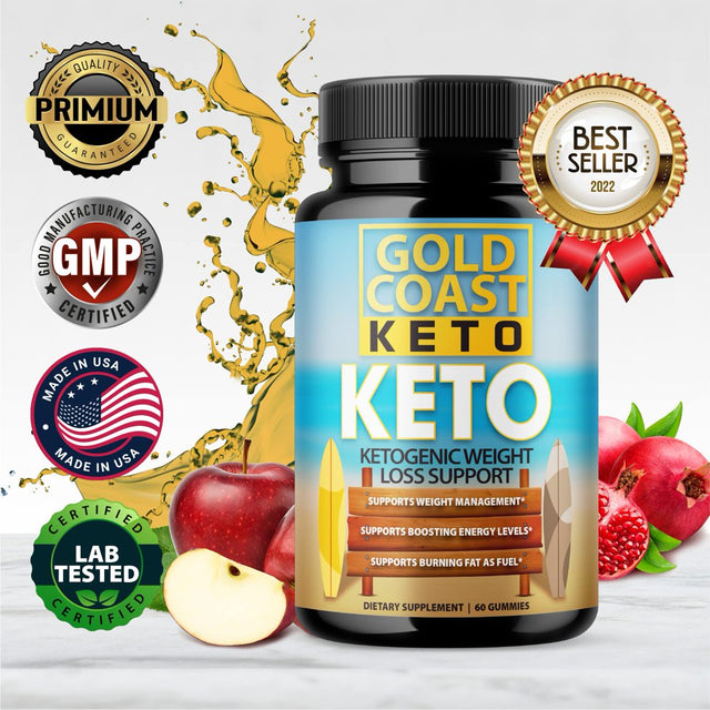 Gold Coast Gummy - Gold Coastketo Gummies (60 Gummies)