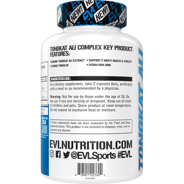 Invigorating Longjack Tongkat Ali for Men - 100:1 Tongkat Ali Extract (Eurycoma Longifolia) with Tribulus Terrestris for Men - Plant Based Testosterone Booster Supplement for Men