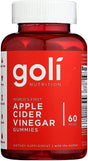 Goli Nutrition World'S First Apple Cider Vinegar Gummies 60 Count, 60 Count