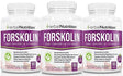 Forskolin for Weight Loss, 250Mg-500Mg Max Strength Forskolin Three 90 Count Bottles, 20% Extract of Pure Forskolin, Ideal Diet and Athletes Formula, Promotes Lean Body Mass and Weight Loss