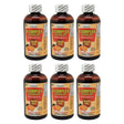 Germa B-Complex Syrup. Dietary Supplement. Bone Health, Growth and Development Aid. Sugar Free. Orange Flavor. 8 Oz. Pack of 6