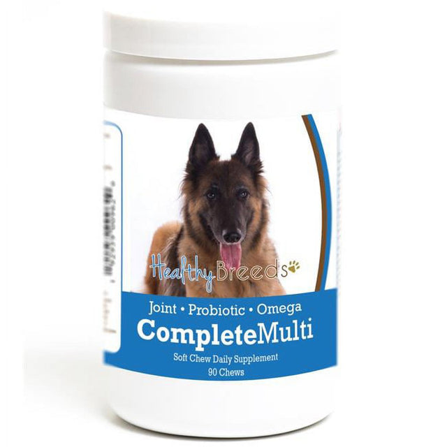 Healthy Breeds 192959009620 Belgian Tervuren All in One Multivitamin Soft Chew - 90 Count