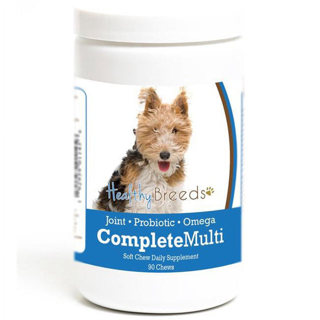 Healthy Breeds 192959011456 Wire Fox Terrier All in One Multivitamin Soft Chew - 90 Count