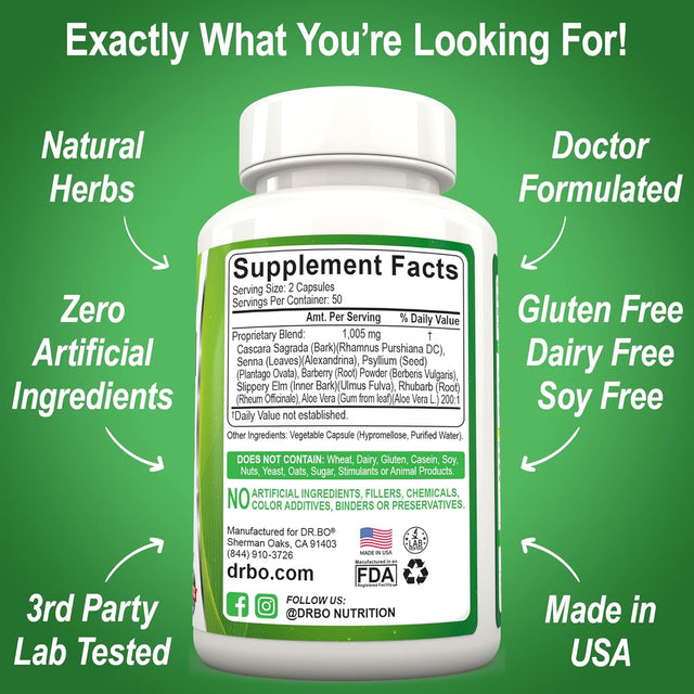 Kidney Cleanse & Colon Detox Support Supplement