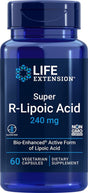 Life Extension Super R-Lipoic Acid -- 240 Mg - 60 Vegetarian Capsules