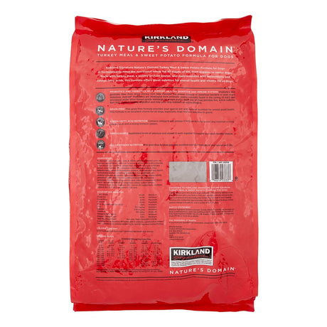Kirkland Signature Nature'S Domain Turkey Meal & Sweet Potato Dog Food, 35 Lb