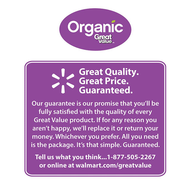 Great Value Organic Extra Virgin Olive Oil, 51 Fl Oz