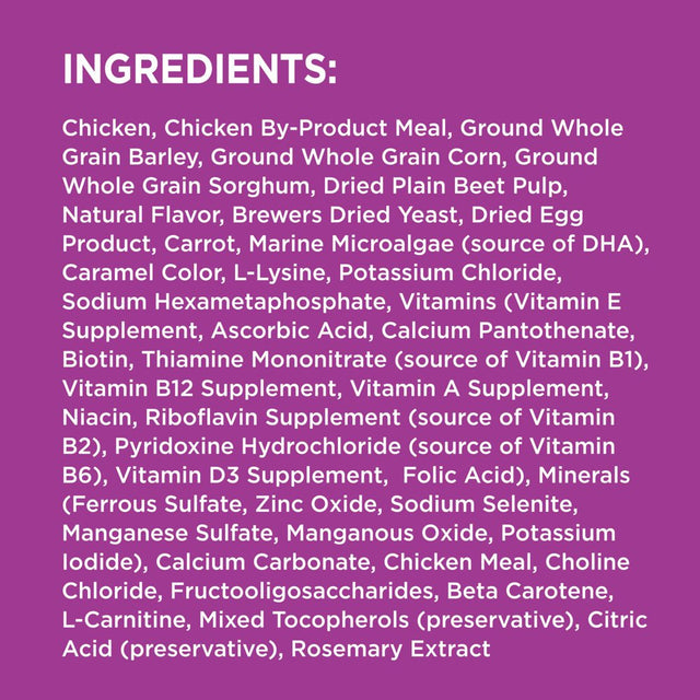 IAMS Chicken and Whole Grains Recipe Dry Dog Food, 15 Lb Bag