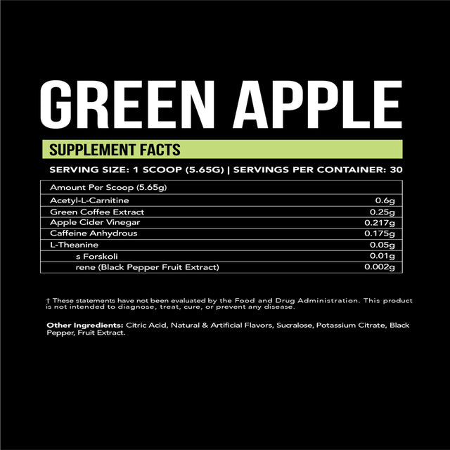 Just Move Green Apple Fat Burner