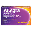 Allegra Adult 12 Hour Non-Drowsy Antihistamine Allergy Relief Medicine 60Mg Tablets 24Ct