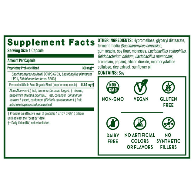 Align Whole Food Multi-Strain Probiotic Supplement Capsules, 28 Ct