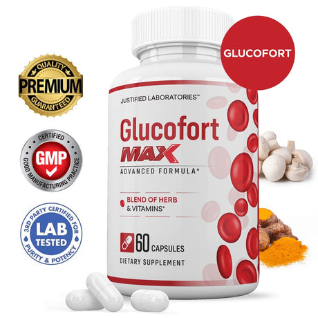 Glucofort Max Advanced Formula 1295MG 60 Capsules